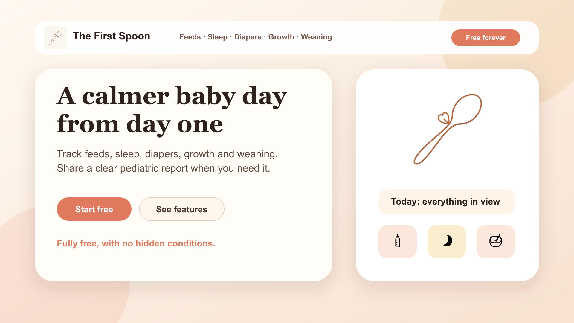 Public presentation of The First Spoon in English