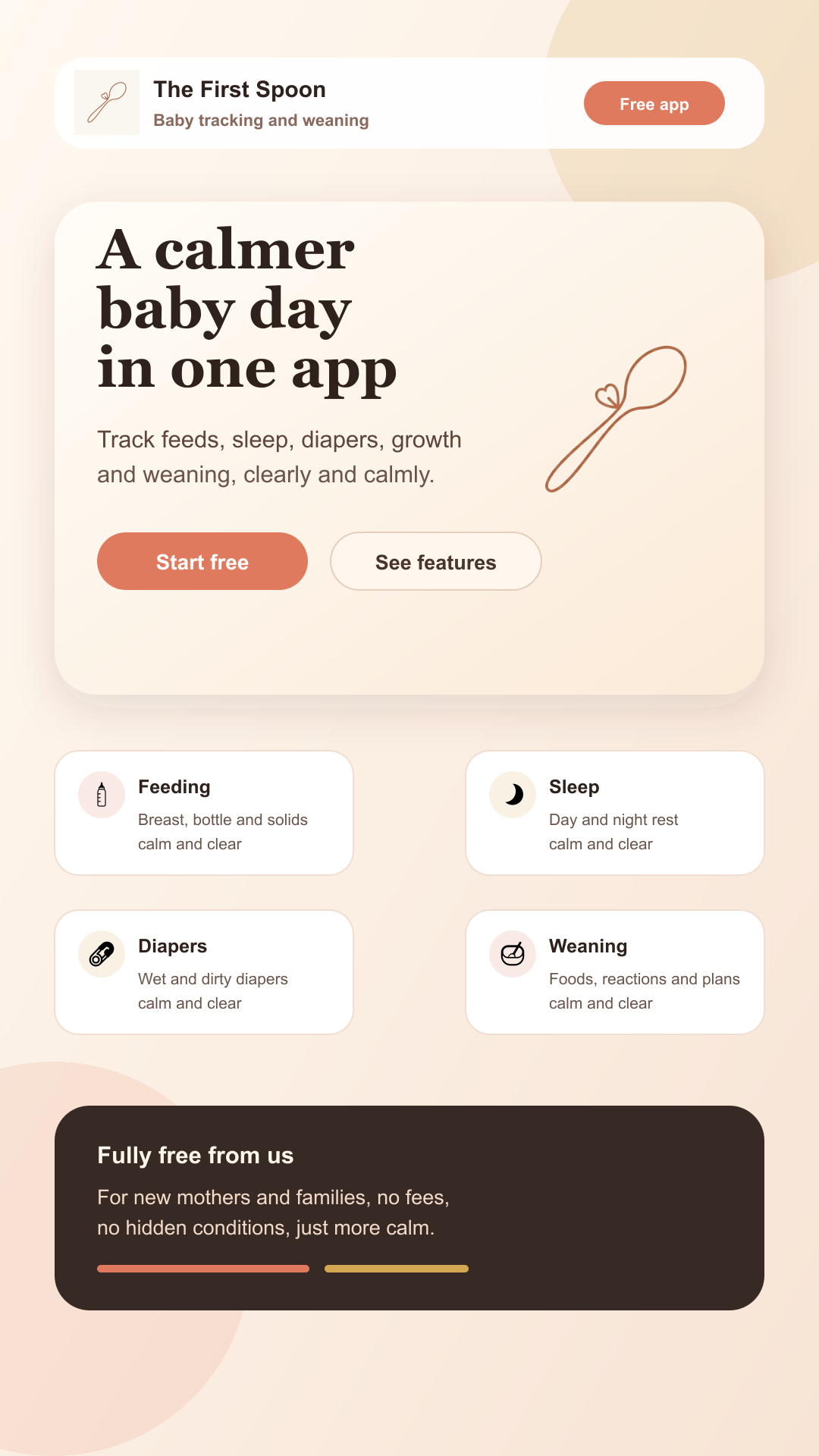 Public presentation of The First Spoon in English